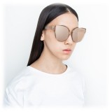 Linda Farrow - 656 C5 Cat Eye Sunglasses - Ash - Linda Farrow Eyewear