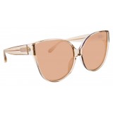 Linda Farrow - 656 C5 Cat Eye Sunglasses - Ash - Linda Farrow Eyewear