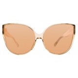 Linda Farrow - 656 C5 Cat Eye Sunglasses - Ash - Linda Farrow Eyewear