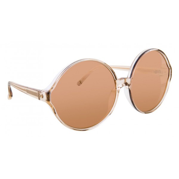 Linda Farrow - 657 C5 Round Sunglasses - Ash - Linda Farrow Eyewear