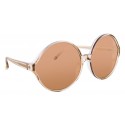 Linda Farrow - 657 C5 Round Sunglasses - Ash - Linda Farrow Eyewear