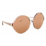 Linda Farrow - 657 C5 Round Sunglasses - Ash - Linda Farrow Eyewear