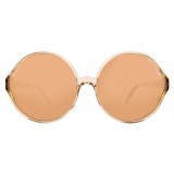 Linda Farrow - 657 C5 Round Sunglasses - Ash - Linda Farrow Eyewear