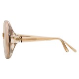 Linda Farrow - 657 C5 Round Sunglasses - Ash - Linda Farrow Eyewear