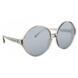 Linda Farrow - 657 C6 Round Sunglasses - Truffle - Linda Farrow Eyewear