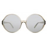 Linda Farrow - 657 C6 Round Sunglasses - Truffle - Linda Farrow Eyewear
