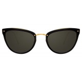 Linda Farrow - 683 C1 Cat Eye Sunglasses - Black - Linda Farrow Eyewear