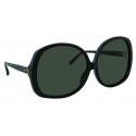 Linda Farrow - 596 C1 Oversized Sunglasses - Black - Linda Farrow Eyewear