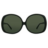 Linda Farrow - 596 C1 Oversized Sunglasses - Black - Linda Farrow Eyewear