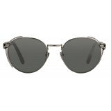 Linda Farrow - 300 C11 Round Sunglasses - Titanium - Linda Farrow Eyewear