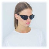 Linda Farrow - 300 C11 Round Sunglasses - Titanium - Linda Farrow Eyewear