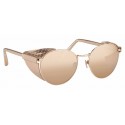 Linda Farrow - 300 C10 Round Sunglasses - Rose Gold - Linda Farrow Eyewear