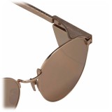 Linda Farrow - 300 C10 Round Sunglasses - Rose Gold - Linda Farrow Eyewear