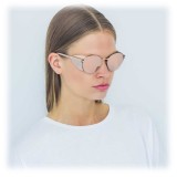 Linda Farrow - Occhiali da Sole Rotondi 300 C10 - Oro Rosa - Linda Farrow Eyewear