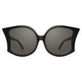 Linda Farrow - 595 C1 Oversized Sunglasses - Black - Linda Farrow Eyewear