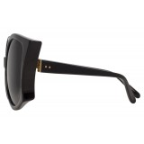 Linda Farrow - 595 C1 Oversized Sunglasses - Black - Linda Farrow Eyewear