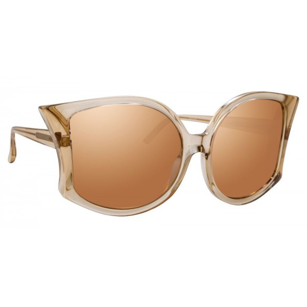 Linda Farrow - 595 C5 Oversized Sunglasses - Ash - Linda Farrow Eyewear ...