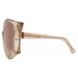 Linda Farrow - 595 C5 Oversized Sunglasses - Ash - Linda Farrow Eyewear