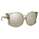 Linda Farrow - 595 C6 Oversized Sunglasses - Truffle - Linda Farrow Eyewear