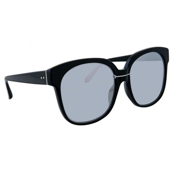 Linda Farrow - 651 C3 Oversized Sunglasses - Black - Linda Farrow Eyewear