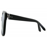 Linda Farrow - 651 C3 Oversized Sunglasses - Black - Linda Farrow Eyewear