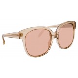 Linda Farrow - 651 C5 Oversized Sunglasses - Ash - Linda Farrow Eyewear