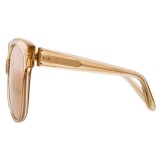 Linda Farrow - 651 C5 Oversized Sunglasses - Ash - Linda Farrow Eyewear