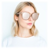 Linda Farrow - 651 C5 Oversized Sunglasses - Ash - Linda Farrow Eyewear