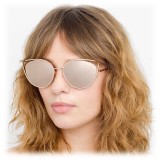 Linda Farrow - 668 C3 Cat Eye Sunglasses - Rose Gold - Linda Farrow Eyewear