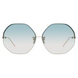 Linda Farrow - 567 C9 Oversized Sunglasses - Light Gold - Linda Farrow Eyewear