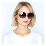 Linda Farrow - 567 C4 Oversized Sunglasses - Gold - Linda Farrow Eyewear