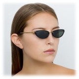 Linda Farrow - 709 C1 Cat Eye Sunglasses - Black - Linda Farrow Eyewear - Gigi Hadid Official