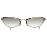 Linda Farrow - Occhiali da Sole Cat Eye 709 C7 - Tartufo - Linda Farrow Eyewear