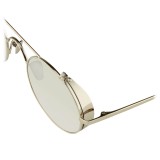 Linda Farrow - 427 C2 Oval Sunglasses - White Gold - Linda Farrow Eyewear - Gigi Hagid - Elle Macpherson - Official