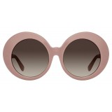 Linda Farrow - Occhiali da Sole Rotondi 468 C16 - Cameo Rosa - Linda Farrow Eyewear