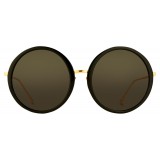 Linda Farrow - 457 C1 Round Sunglasses - Black - Linda Farrow Eyewear