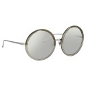 Linda Farrow - 457 C12 Round Sunglasses - Truffle - Linda Farrow Eyewear