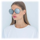 Linda Farrow - 457 C12 Round Sunglasses - Truffle - Linda Farrow Eyewear
