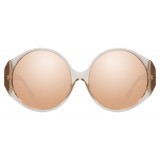 Linda Farrow - 714 C4 Round Sunglasses - Ash - Linda Farrow Eyewear