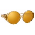 Linda Farrow - 714 C6 Round Sunglasses - Dew - Linda Farrow Eyewear