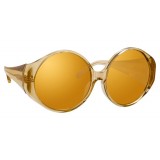 Linda Farrow - 714 C6 Round Sunglasses - Dew - Linda Farrow Eyewear