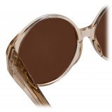 Linda Farrow - 714 C4 Round Sunglasses - Ash - Linda Farrow Eyewear