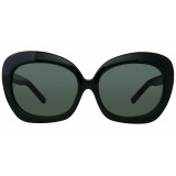 Linda Farrow - 600 C1 Oversized Sunglasses - Black - Linda Farrow Eyewear