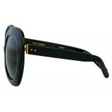 Linda Farrow - 600 C1 Oversized Sunglasses - Black - Linda Farrow Eyewear