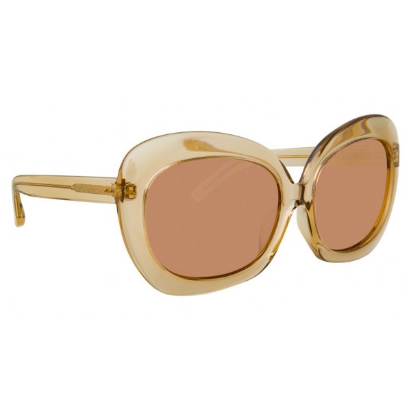 Linda Farrow - 600 C5 Oversized Sunglasses - Ash - Linda Farrow Eyewear