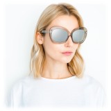 Linda Farrow - 600 C6 Oversized Sunglasses - Truffle - Linda Farrow Eyewear