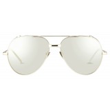 Linda Farrow - 426 C2 Aviator Sunglasses - White Gold - Linda Farrow Eyewear