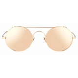 Linda Farrow - 427 C3 Oval Sunglasses - Rose Gold - Linda Farrow Eyewear - Gigi Hagid - Elle Macpherson - Official