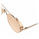 Linda Farrow - 427 C3 Oval Sunglasses - Rose Gold - Linda Farrow Eyewear - Gigi Hagid - Elle Macpherson - Official