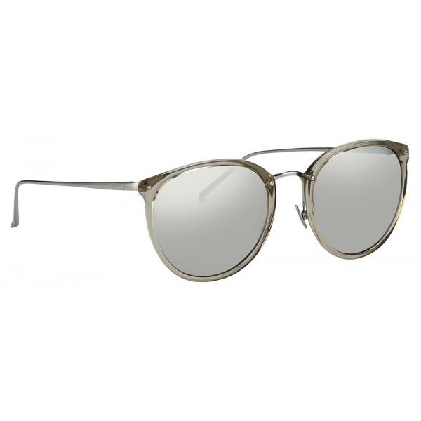 Linda Farrow - 251 C35 Oval Sunglasses - Truffle - Linda Farrow Eyewear